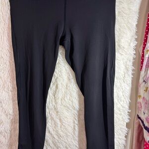 Lululemon Athletica Black Full-Length Leggings with Matte Finish
